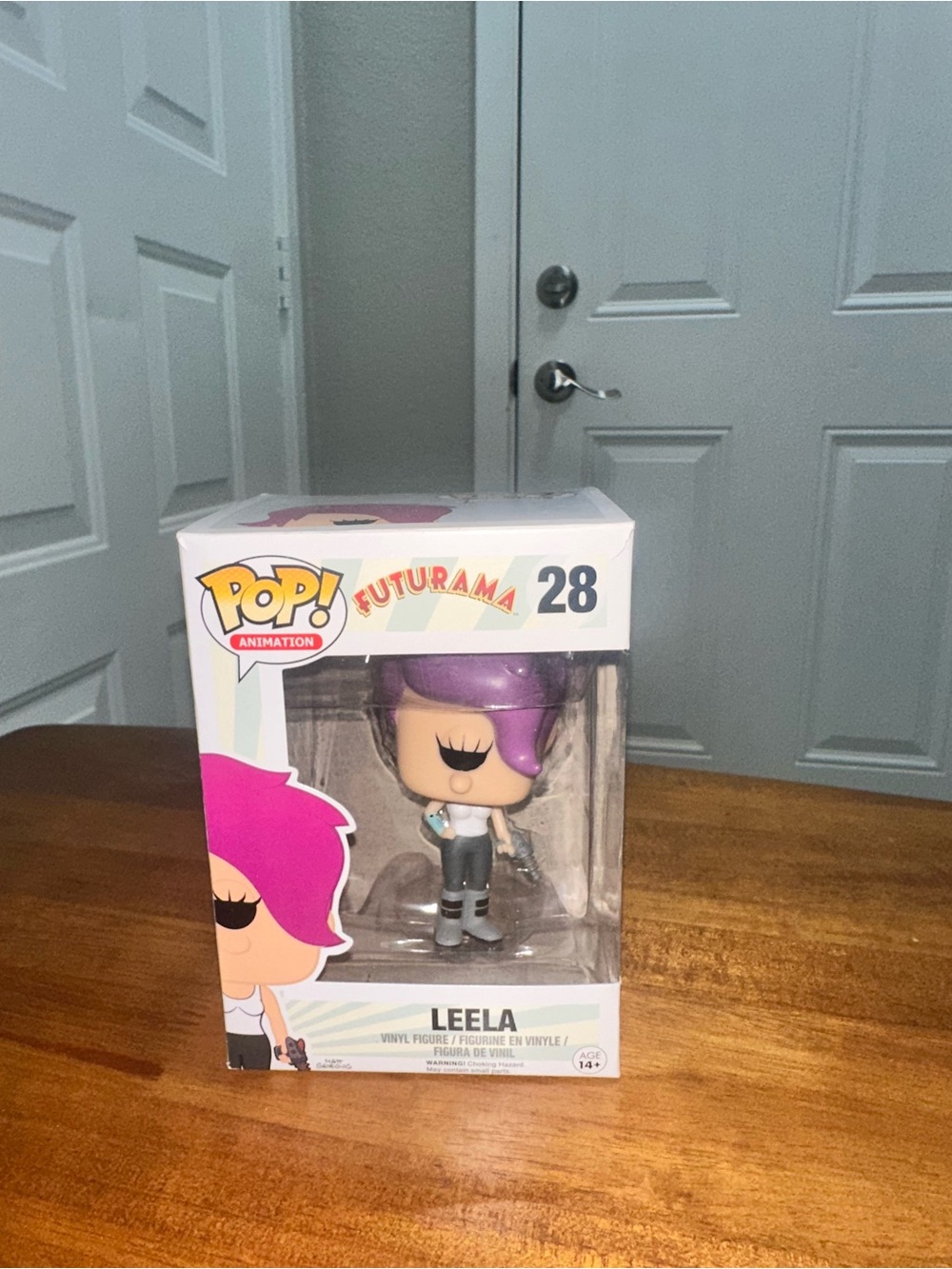 Funko Pop! Animation Leela #28 - Purple Pink Black White
